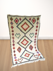 Load image into Gallery viewer, moroccan berber rug, moroccan wool rug, morrocan rug, azilal rug, berber carpet - AUALIRUG
