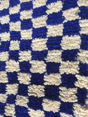 Load image into Gallery viewer, Amazing multicolored Rug - Handmade Rug - Traditional Moroccan Rug - Wool Area Rug - Bohemian Rug - Blue and White Rug - Antique Rug - AUALIRUG
