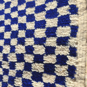 Amazing multicolored Rug - Handmade Rug - Traditional Moroccan Rug - Wool Area Rug - Bohemian Rug - Blue and White Rug - Antique Rug - AUALIRUG