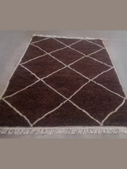 Load image into Gallery viewer, Bajaad Rug - Woven Fringe Runner -Sheep Wool Rug - Wool Carpet Australia - Modern Rug - Pakistani Rug - Colorful rug - Rug in America - AUALIRUG
