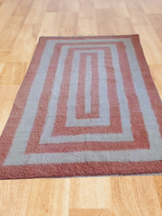 Load image into Gallery viewer, Beni Mrirt rug - Home art living room rug - Monochrome Deisgn Interior - Faded Rug - Shaggy Rug - Pink Rug - Geometric Runner - Plain rug - AUALIRUG
