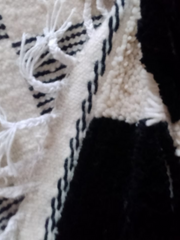 Load image into Gallery viewer, Monochrome Delight: Moroccan Black and White Checkered Rug for Modern Interiors Berber| Customise
