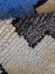 Load image into Gallery viewer, Home art living room rug - Berber rug - Handmade rug - Faded Rug - Shaggy Rug - Geometric Runner - Plain rug - Monochrome Deisgn Interior - AUALIRUG
