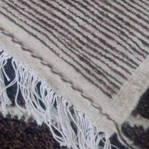 Bajaad Rug - Woven Fringe Runner -Sheep Wool Rug - Wool Carpet Australia - Modern Rug - Pakistani Rug - Colorful rug - Rug in America - AUALIRUG