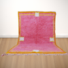 simple motifs pink rug, flat fluffy rug, Moroccan traditional rugs, Shaggy Rug, Motifs carpet| Customise