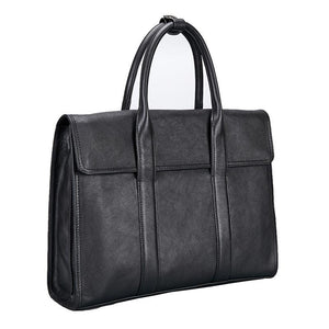 Premium Leather Mens' Briefcase, 15 Inches Leather Laptop Bag, Ladies' Briefcase, 15 Inches Laptop Bag, Men Work Tote, Business Shoulder Bag, Fashion Designer Laptop Bag