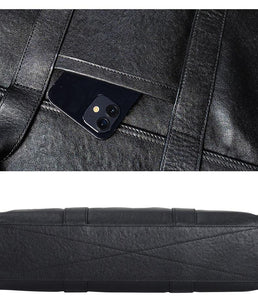 Premium Leather Mens' Briefcase, 15 Inches Leather Laptop Bag, Ladies' Briefcase, 15 Inches Laptop Bag, Men Work Tote, Business Shoulder Bag, Fashion Designer Laptop Bag