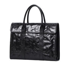Premium Leather Mens' Briefcase, 15 Inches Leather Laptop Bag, Ladies' Briefcase, 15 Inches Laptop Bag, Men Work Tote, Business Shoulder Bag, Fashion Designer Laptop Bag