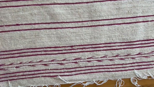 Hand Woven Blanket Eye-Catching Carpet - Authentic Moroccan Rug -  Rug Handmade By Berber Women - Beni Ourain Rug - Bedroom Rug - Floor Rug