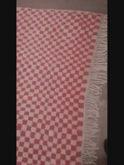 Load and play video in Gallery viewer, Best Moroccan Rug - Tribal Wool Rug - terracotta solid rug - Flatweave Rug - Simple Rug - Berbers Rug - Soft Rugs in Sydney - Gumtree Rug
