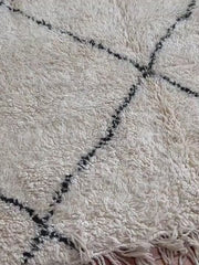 Load and play video in Gallery viewer, Beni Ourain Rug - Berber Carpet - Handmade Wool Rug - Authentic Rug - Contemporary Rug Hand Knotted Rug- Custom Size Rug -Wool Rug
