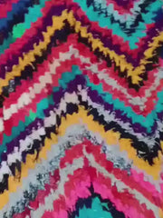 Load and play video in Gallery viewer, Bohemian Beauty: Handwoven Moroccan Bouchouite Rug - Vibrant Colors, Unique Design

