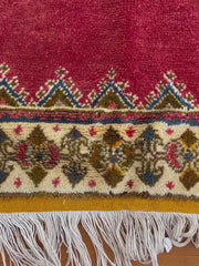 Load and play video in Gallery viewer, Contemporary Moroccan rug- Moroccan Berber rug - rug in Australia - Chic rug - Handmade Rug - Antique Berber Rug - Multicolor Rug - Old Rug
