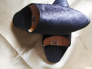Moroccan Traditional Babouche, Handmade Leather Slippers - AUALIRUG