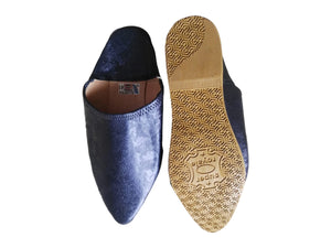 Moroccan Traditional Babouche, Handmade Leather Slippers - AUALIRUG