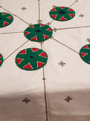 Load image into Gallery viewer, Moroccan Handmade Wool Placemat Set of 10＃17 - AUALIRUG
