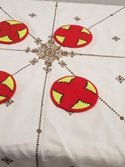 Load image into Gallery viewer, Moroccan Handmade Wool Placemat Set of 10＃29 - AUALIRUG
