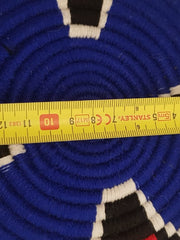 Load image into Gallery viewer, Moroccan Handmade Wool Placemat Set of 10＃28 - AUALIRUG
