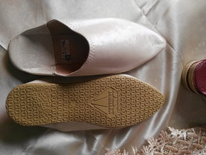 Moroccan Traditional Babouche, Handmade Leather Slippers - AUALIRUG