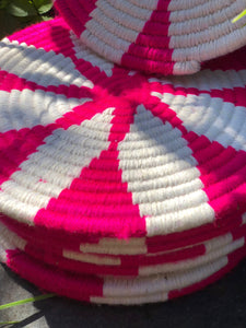 Moroccan Handmade Wool Placemat Set of 10 ＃2 - AUALIRUG