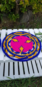 Moroccan Handmade Wool Placemat Set of 10 ＃3 - AUALIRUG