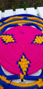 Moroccan Handmade Wool Placemat Set of 10 ＃3 - AUALIRUG