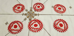 Moroccan Handmade Wool Placemat Set of 6 # 9 - AUALIRUG