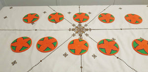 Moroccan Handmade Wool Placemat Set of 10 #  12 - AUALIRUG