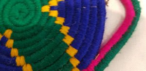 Moroccan Handmade Wool Placemat Set of 6 #  27 - AUALIRUG
