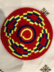 Load image into Gallery viewer, Moroccan Handmade Wool Placemat Set of 6 #  34 - AUALIRUG
