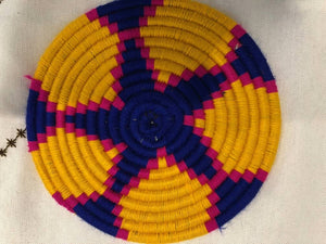 Moroccan Handmade Wool Placemat Set of  6 # 37 - AUALIRUG