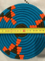 Load image into Gallery viewer, Moroccan Handmade Wool Placemat Set of 10  # 40 - AUALIRUG
