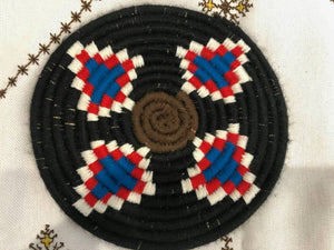 Moroccan Handmade Wool Placemat Set of 8  # 42 - AUALIRUG