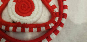 Moroccan Handmade Wool Placemat Set of 6 # 9 - AUALIRUG