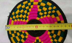 Moroccan Handmade Wool Placemat Set of 10 #  13 - AUALIRUG