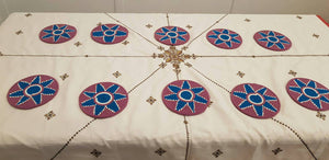 Moroccan Handmade Wool Placemat Set of 10 #  18 - AUALIRUG