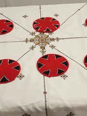 Load image into Gallery viewer, Moroccan Handmade Wool Placemat Set of 10 #  20 - AUALIRUG
