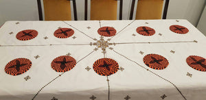 Moroccan Handmade Wool Placemat Set of 10 #  23 - AUALIRUG