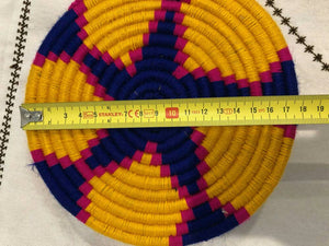 Moroccan Handmade Wool Placemat Set of  6 # 37 - AUALIRUG