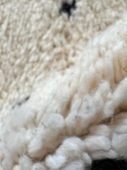 Load image into Gallery viewer, Handmade Moroccan Rug -  Contemporary Abstract Rug -  Rug Dots Moroccan Ivory Berber Carpet - Modern Rug - Traditional Rug
