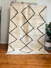 Load image into Gallery viewer, Moroccan Rug - Beni Ourain Rug - Shag wool Berber Rug - Handmade Wool Rug - Contemporary Rug Hand Knotted Rug-Custom Size Rug - Floor rug
