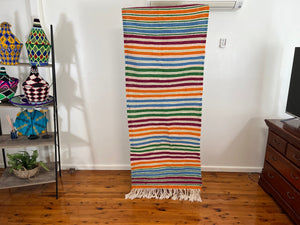 Gorgeous Beni Ourain rug  - Berber rug - rug in Australia - Decorative Rug - Long rug - Hallway Rug - Antique Berber Carpet  Hand knotted