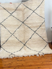 Load image into Gallery viewer, Beni Ourain Rug - Berber Carpet - Handmade Wool Rug - Authentic Rug - Contemporary Rug Hand Knotted Rug- Custom Size Rug -Wool Rug
