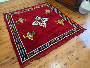 Moroccan Handmade Rug - Beni Ourain Style - Authentic Moroccan Berber Carpet - Long Area Rug - Soft Rug - Modern Artwork - Decorative Rug