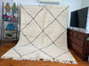 Carpets Handmade by Berber Women - Checkered Area Rug - rugs in Australia - Antique Berber rug - Moroccan Rug With attractive Design | 286cm X 216cm In Stock