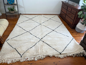 Carpets Handmade by Berber Women - Checkered Area Rug - rugs in Australia - Antique Berber rug - Moroccan Rug With attractive Design