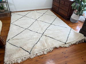 Carpets Handmade by Berber Women - Checkered Area Rug - rugs in Australia - Antique Berber rug - Moroccan Rug With attractive Design