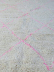 Load image into Gallery viewer, Moroccan custom handmade carpet, white carpet, Moroccan style rug, custom made rug
