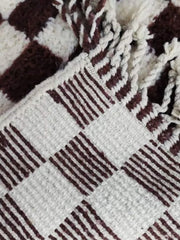 Load image into Gallery viewer, Flat Area Rug, GORGEOUS BENIOURAIN CARPET, Custom Fabulous Rug, Colorful Beni Ourain Rug
