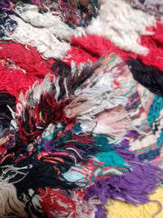 Load image into Gallery viewer, Textile Artistry: Handmade Bouchouite Kilim Rug - Geometric Patterns, Boho Home Decor
